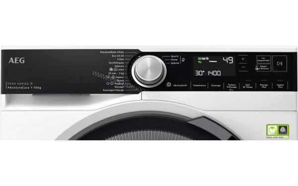 AEG LFR95A116SW - Panneau de commandes