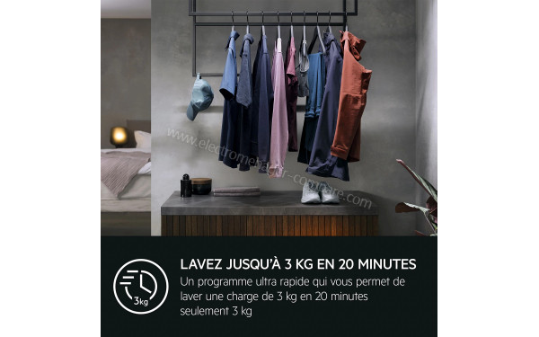 AEG LFR95A116SW - Mise en situation