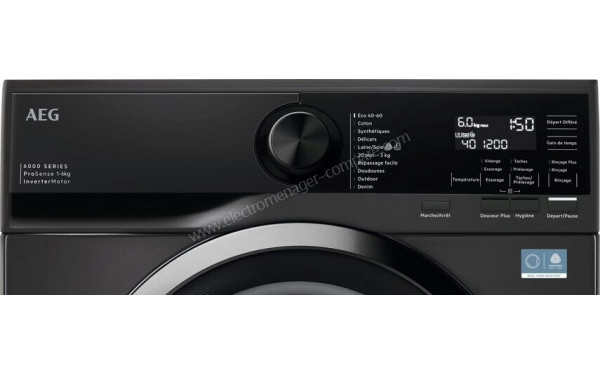 AEG LSR6E6264XA - Panneau de commandes