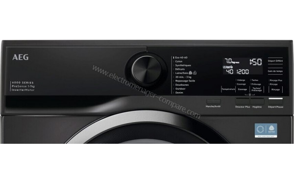 AEG LSR6E7474XA - Panneau de commandes