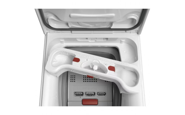 AEG LTR6G6141C - Zoom sur le bac lessiviel