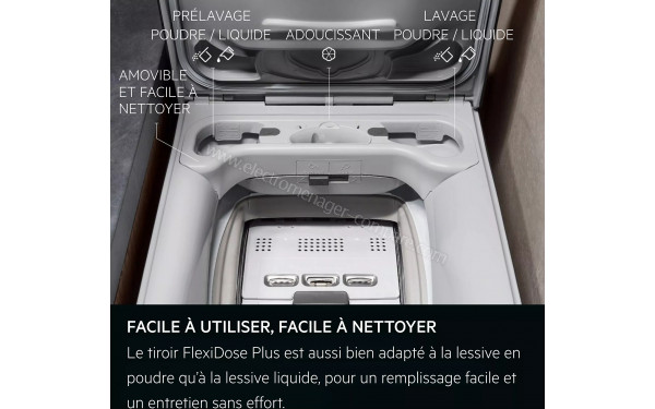 AEG LTR8C7313DS - Tiroir FlexiDose Plus