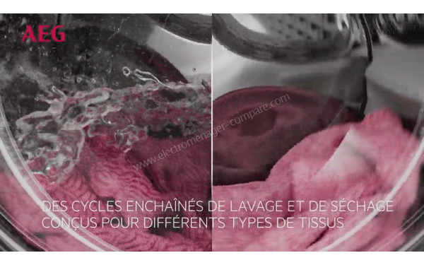 AEG LWR73A166NV - Mise en situation