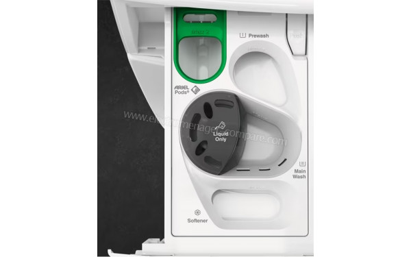 AEG LWR75A966V - Zoom sur le tiroir lessiviel