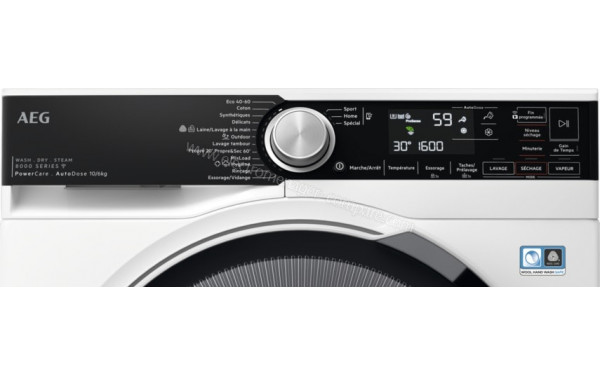 AEG LWR85A166A - Panneau de commandes