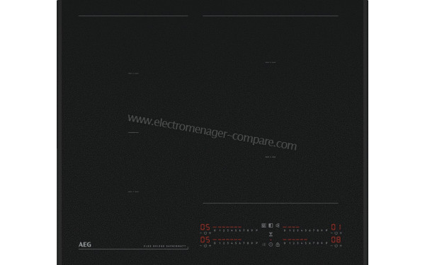AEG NII64G00AZ - Vue du dessus