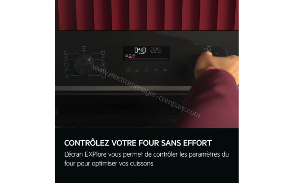 AEG OA5PB50SAB - Vue des programmes