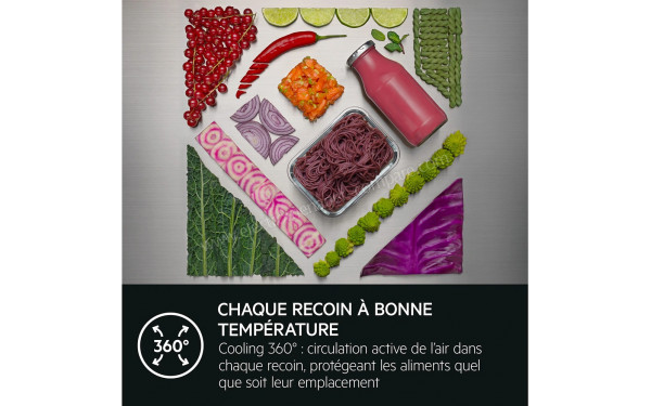 AEG ORK8M391DX - Technologie 360&deg; Cooling