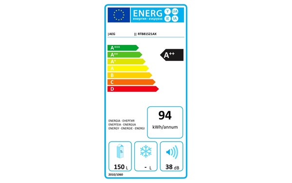 AEG RTB81521AX - &Eacute;tiquette &eacute;nergie