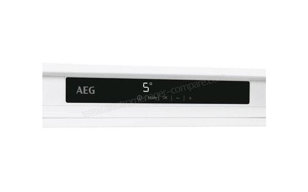 AEG SFE81231AC - Vue des commandes