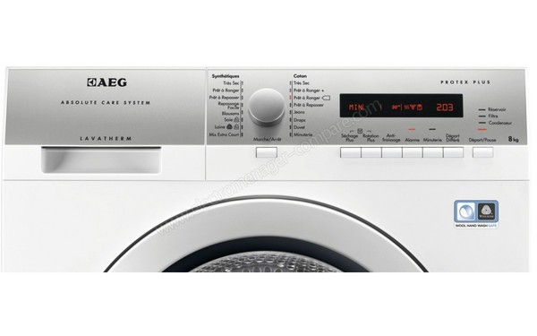 AEG T76788IH1 - Panneau de commandes (cr&eacute;dit : Darty)