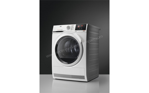 AEG T8DBD844F - Vue 3/4 droite