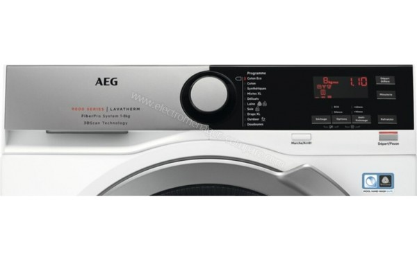 AEG T8DED813D - Panneau de commandes (cr&eacute;dit : Darty)