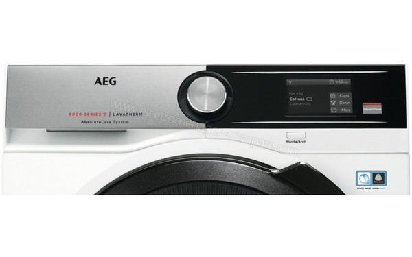 AEG T8DSR864A - Panneau de commandes (cr&eacute;dit : Darty)