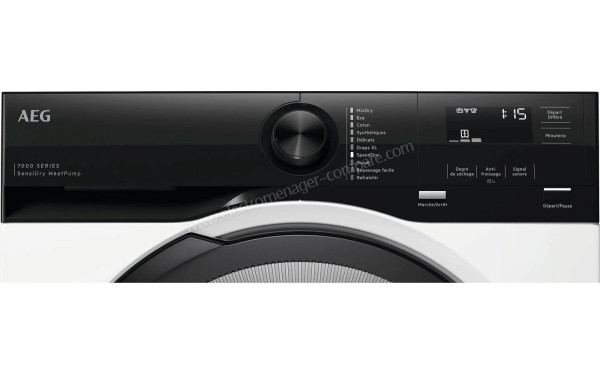 AEG TE7G9GBP - Panneau de commandes