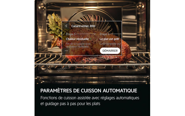 AEG TE7PB731AT - Param&egrave;tres de cuisson automatique