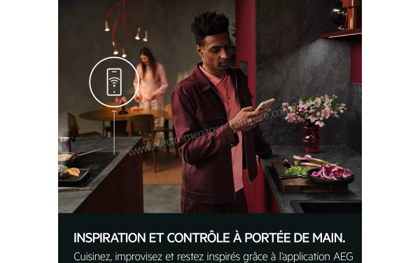 AEG TH64IF50FB - Application pour smartphones ou tablettes