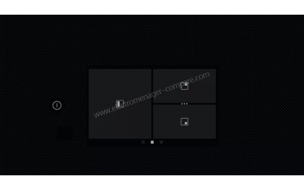 AEG TH64IF50FB - Panneau de commandes