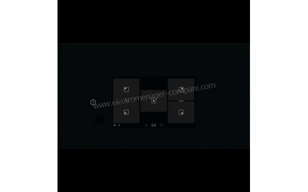 AEG TH85IH50FB - Panneau de commandes