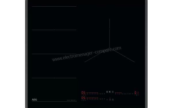 AEG TI63IF00FB - Vue du dessus