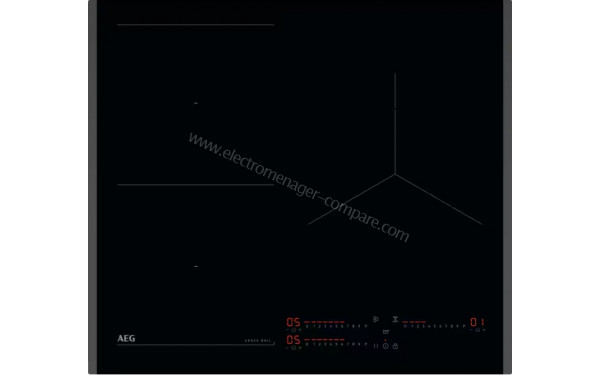 AEG TI63IQ10FB - Vue du dessus