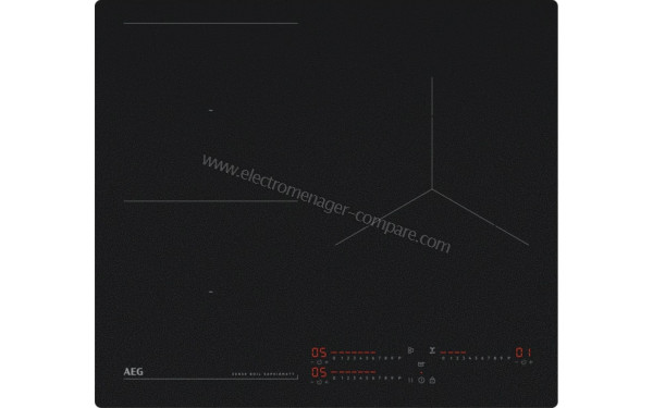 AEG TI63IQ10IZ - Vue du dessus