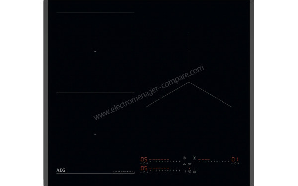 AEG TI63IQ30FB - Vue du dessus (cr&eacute;dit : Darty)