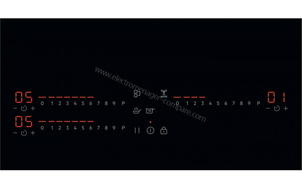 AEG TI63IQ30FB - Panneau de commandes (cr&eacute;dit : Darty)