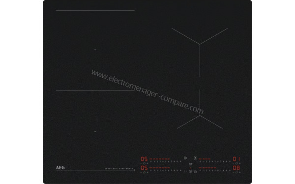 AEG TI64IB10IZ - Vue du dessus