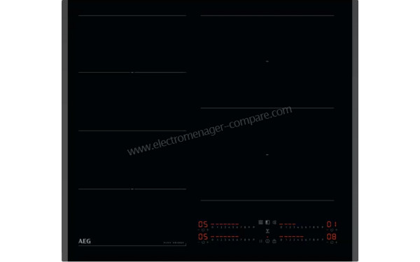 AEG TI64IG00FB - Vue du dessus