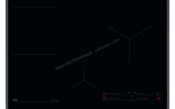 AEG TI84IB10FB - Vue du dessus