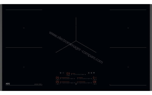 AEG TK95IN00FB - Vue du dessus