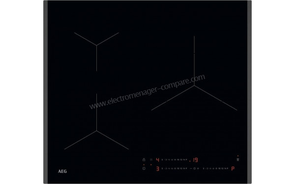AEG TO63IP00FB - Vue du dessus