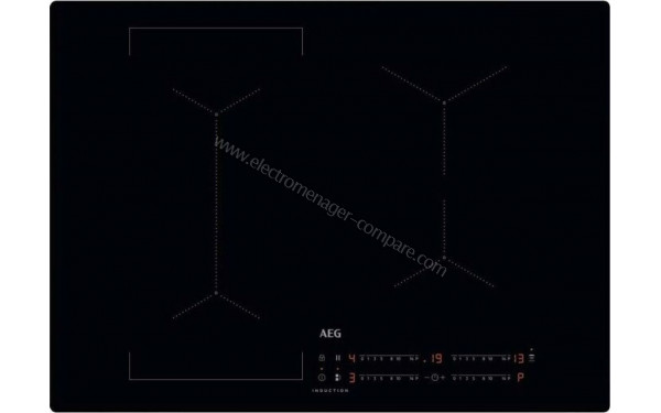 AEG TO74IB00CB - Vue du dessus