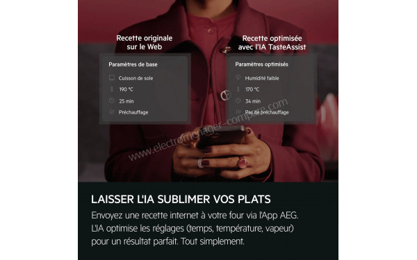 AEG TP9SB881DT - Mise en situation