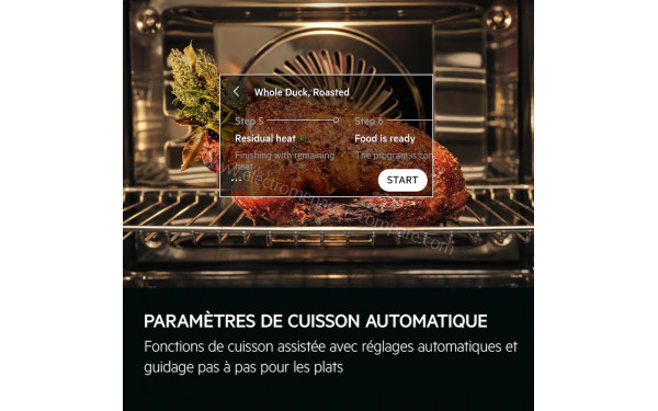 AEG TR7PB731ST - Param&egrave;tres de cuisson automatique