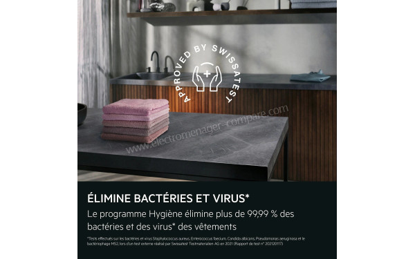 AEG TR83A10WC - Programme Hygi&egrave;ne