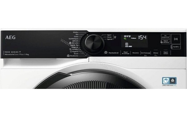 AEG TR93A3H4BWE - Panneau de commandes