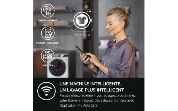 AEG TR93A3H4BWE - Application pour smartphones ou tablettes