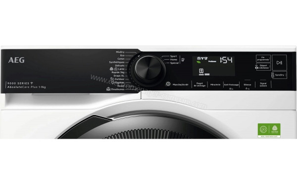 AEG TR93A9H4BW - Panneau de commandes