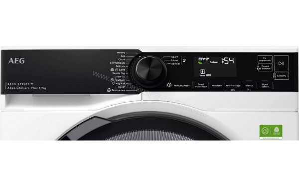 AEG TR95A9B6BW - Panneau de commandes