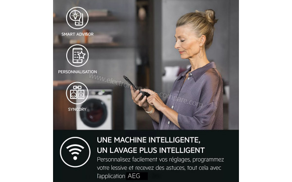 AEG TR95A9B6BW - Application pour smartphones ou tablettes