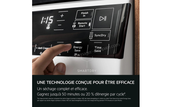 AEG TR9XA59PA - Vue des programmes