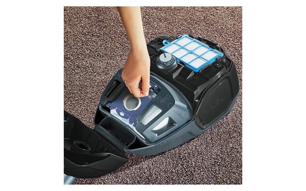 AEG VX7-1-TOY - Vue 3/4 droite capot ouvert