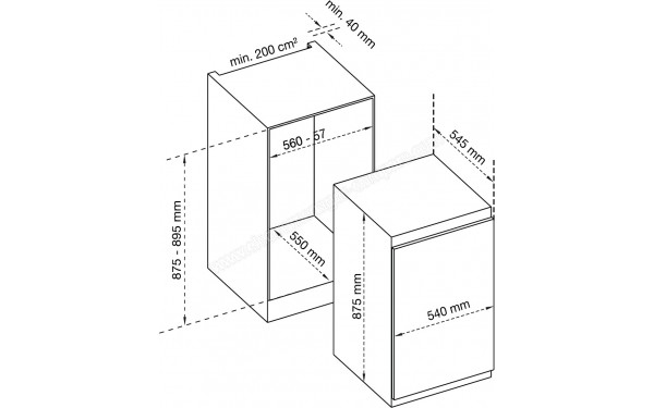 AIRLUX ARI120 - Dimensions