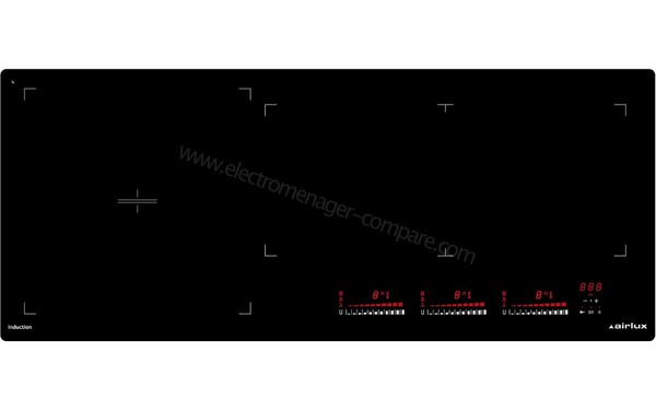 AIRLUX ATIF93BK - Vue du dessus