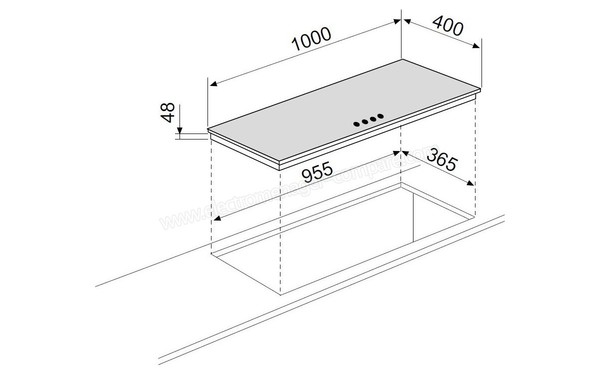 AIRLUX AV145HBK - Niche d'encastrement (cr&eacute;dit : Boulanger)