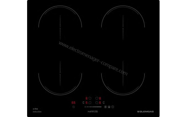 GLEM GTI642BSL - Vue du dessus