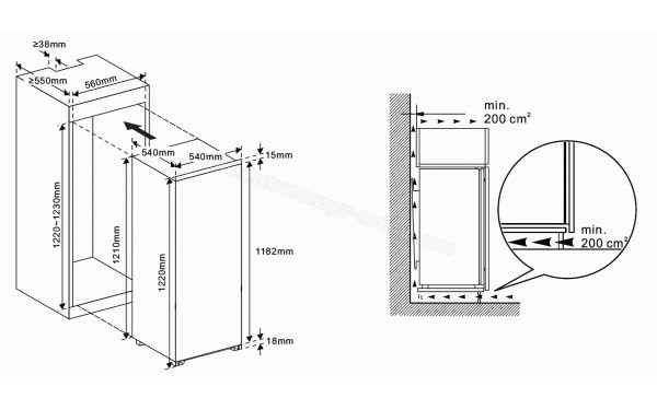 AMICA AB5201 - Sch&eacute;ma technique