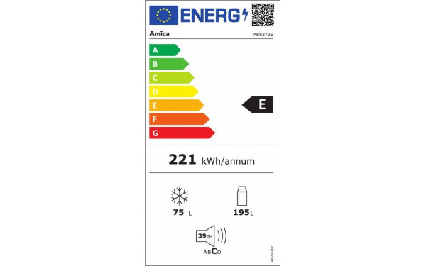 AMICA AB8272E - &Eacute;tiquette &eacute;nergie v2